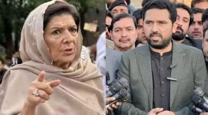 آپ بجٹ کیوں پاس کررہے ہیں؟ پہلے عمران خان سے ملاقات کرائیں، پختونخواکا بجٹ پاس کرنےکی بات پر علیمہ خان کی سہیل آفریدی کو تنبیہ