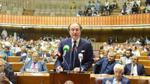 وزیر خزانہ محمد اورنگزیب 18 ہزار ارب روپے سے زائد کا وفاقی بجٹ پیش کررہے ہیں
